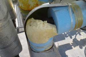 Ammonia Fitting and Pipe Penetration