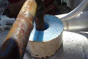 Ammonia Pipe Penetration